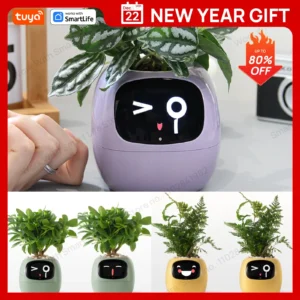 Smart Planter,Endless Fun7 smart sensors,AI Chips Make Raising Plants Easy and Fun