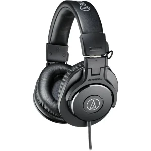 Studio Monitor Headphones with Superior Sound Quality, Black